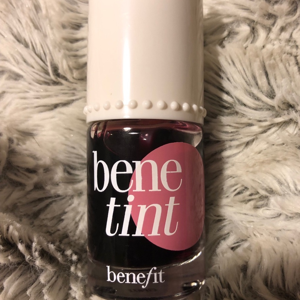 Lip and cheek stain